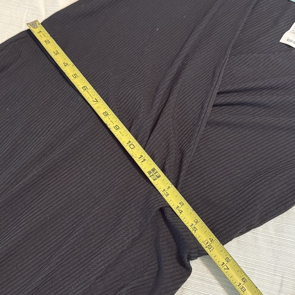 Maurices Charcoal Pinstripe Long Sleeve Dress NWT - Picture 4 of 5